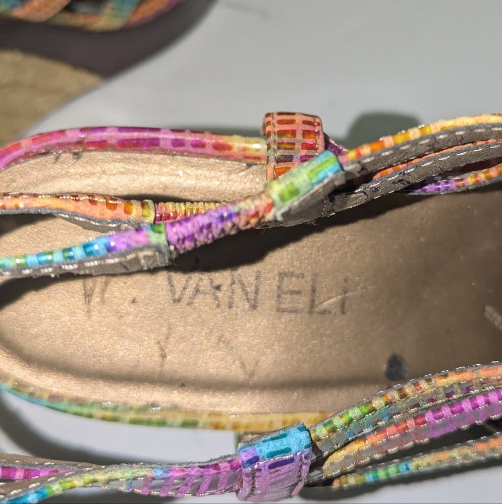 ❤️SALE❤️Vaneli Colorful Wedge Sandals - Picture 12 of 12